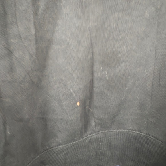 Nike Womens Plus Size 1X Black Graphic Logo Fleece Pullover Sweatshirt Relaxed - Picture 3 of 8